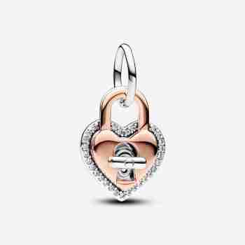 Charm Pendente Lucchetto "True Love"