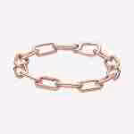 Bracciale Maglia Link Medium -Placcato oro rosa Bracciale Maglia Link Medium Pandora ME-Placcato oro rosa
