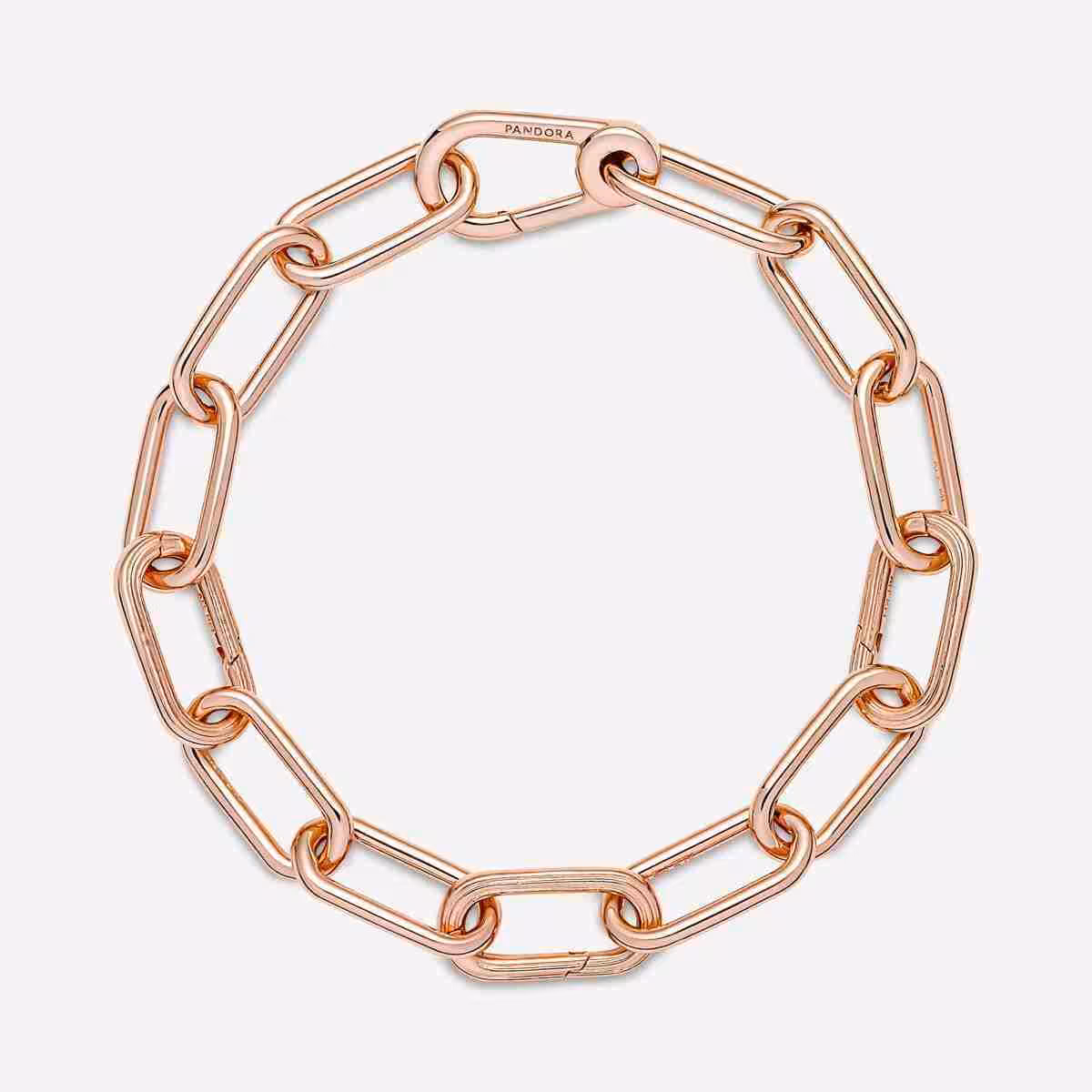 Bracciale Maglia Link Medium Pandora ME-Placcato oro rosa_3