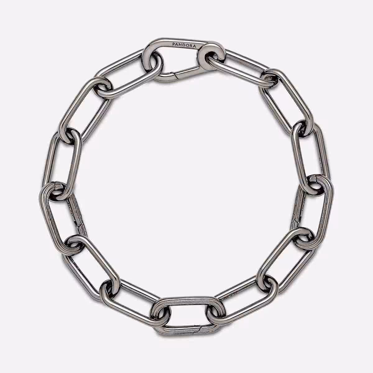Bracciale Maglia Link Medium Pandora ME-Placcato rutenio_2