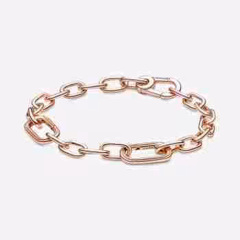 Bracciale Maglia Link Small -Placcato oro rosa