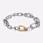 Bracciale Maglia Link con Link Apribile a Cuore Bracciale Maglia Link con Link Apribile a Cuore Pandora ME