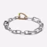 Bracciale Maglia Link con Link Apribile a Cuore Pandora ME