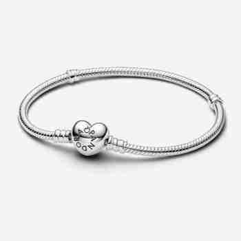 Homepage Bracciale Moments con Chiusura a Cuore