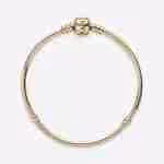 Bracciale Moments con maglia snake in oro 14k