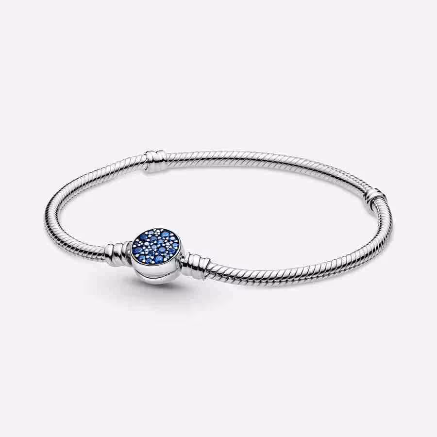 Bracciale con Chiusura Pietre Blu Bracciale con Chiusura Pietre Blu