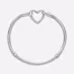 Bracciale con Chiusura a Cuore Componibile