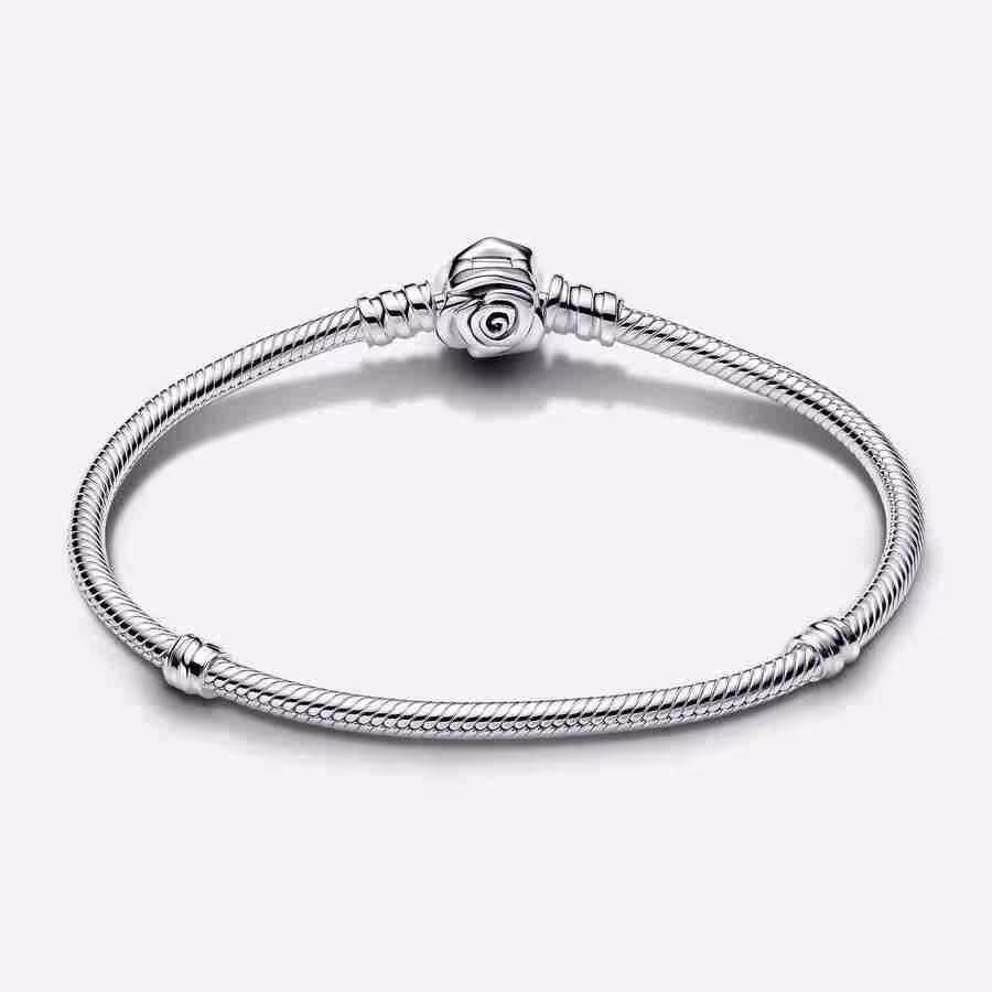 Bracciale con Chiusura a Rosa_2