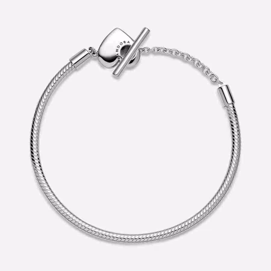 Bracciale con Chiusura a T e Cuore_4