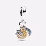 Charm Pendente Stella, Sole e Luna 762676C01_RGB