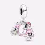 Charm Pendente Scooter Rosa 791057C01_RGB