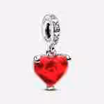 Disney, Mickey e Minnie, Cuore in Vetro di Murano 792522C01_RGB