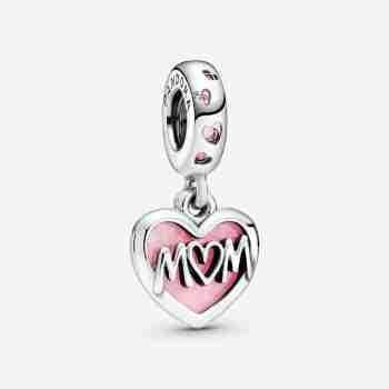 Charm Pendente Cuore di Mamma