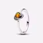 Anello Cerchio Eterno Miele Novembre Anello Cerchio Eterno Miele Novembre