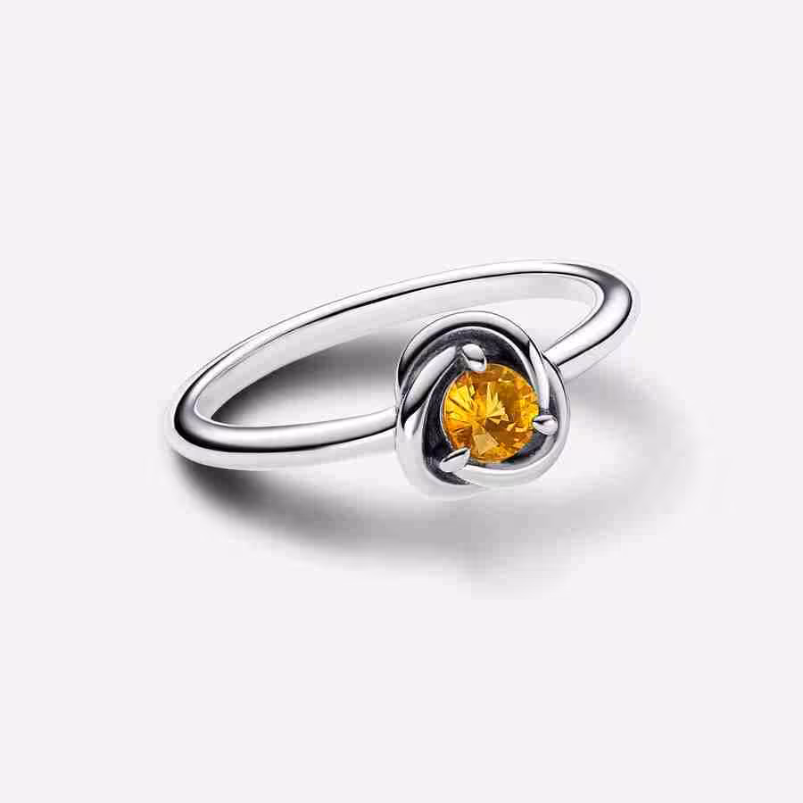 Anello Cerchio Eterno Miele Novembre_2