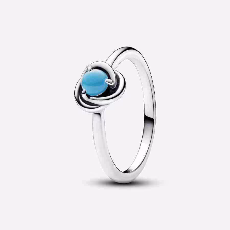 Anello Cerchio Eterno Turchese Dicembre Anello Cerchio Eterno Turchese Dicembre