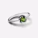 Anello Cerchio Eterno Verde Agosto