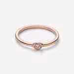Anello Cuore Splendente