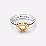Anello Cuore scorrevole All for love