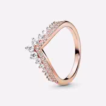 Anello Desiderio Principesco-Placcato oro rosa