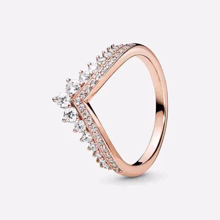 Anello Desiderio Principesco-Placcato oro rosa Anello Desiderio Principesco Placcato oro rosa