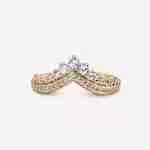 Anello Desiderio Principesco-Placcato oro