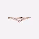 Anello Desiderio Scintillante-Placcato oro rosa