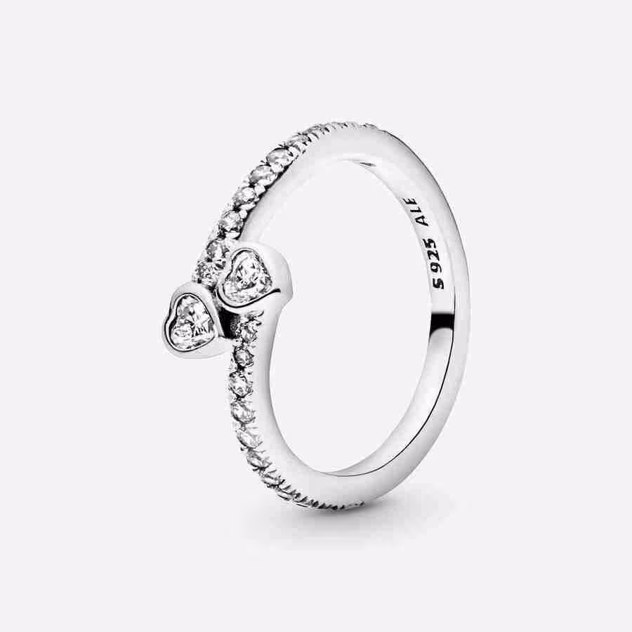 Anello Due Cuori Intrecciati Anello Due Cuori Intrecciati