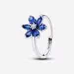 Anello Herbarium Fiore Blu Anello Herbarium Fiore Blu