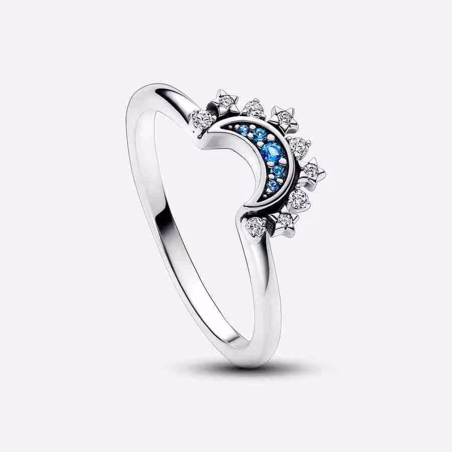 Anello Luna Pietre Blu_2