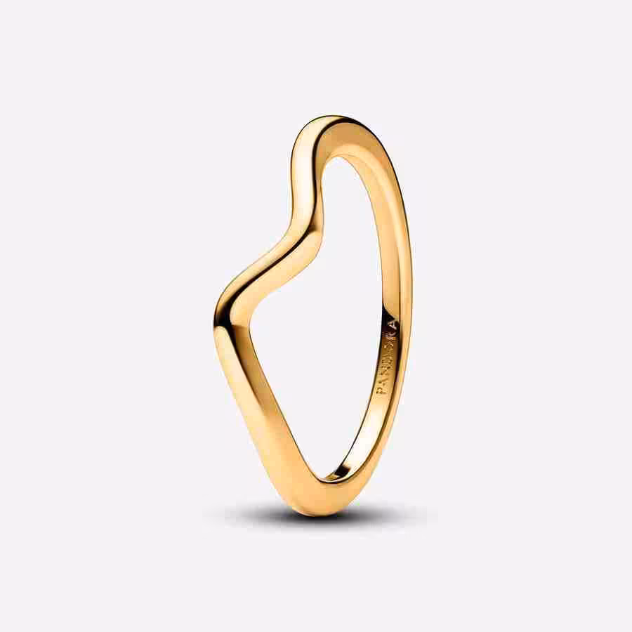 Anello Onda-Placcato oro Anello Onda Placcato oro