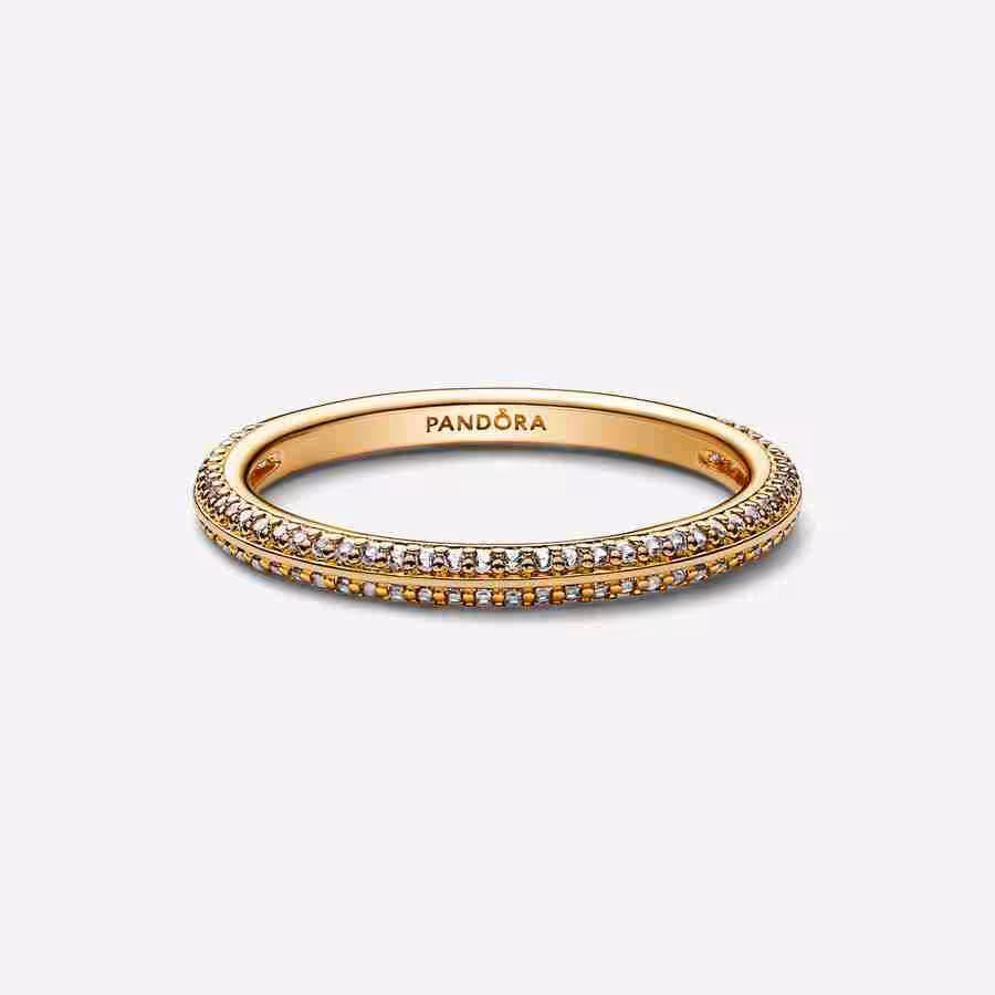 Anello Pietre Luminose Pandora ME-Placcato oro_1