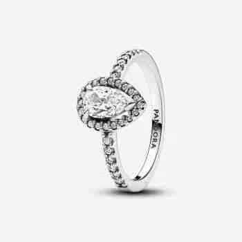 Anello Punto Luce Goccia Piccola