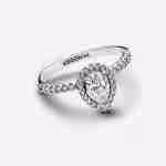 Anello Punto Luce Goccia Piccola