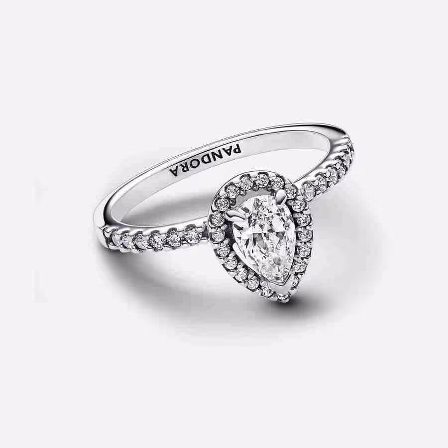 Anello Punto Luce Goccia Piccola_2