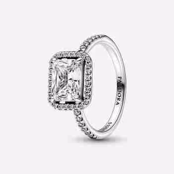Anello Punto Luce Rettangolo