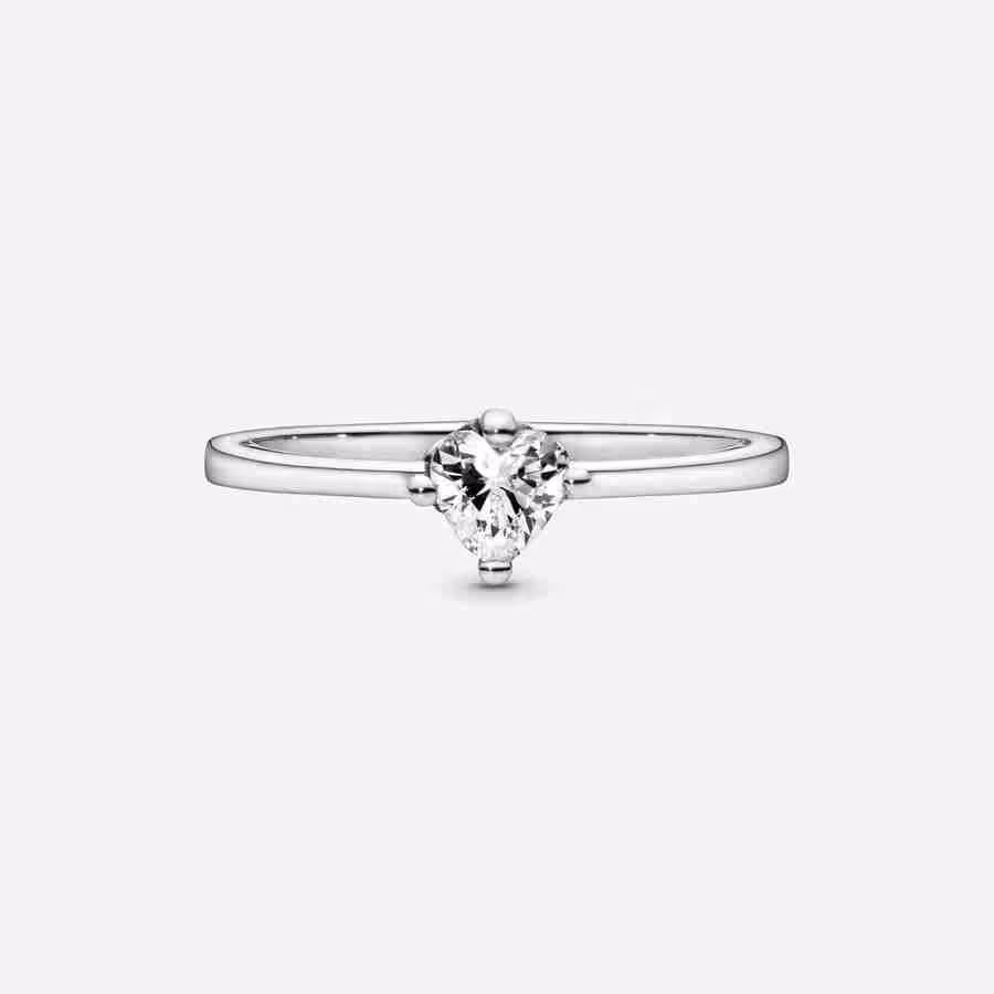 Anello Solitario con cuore_5
