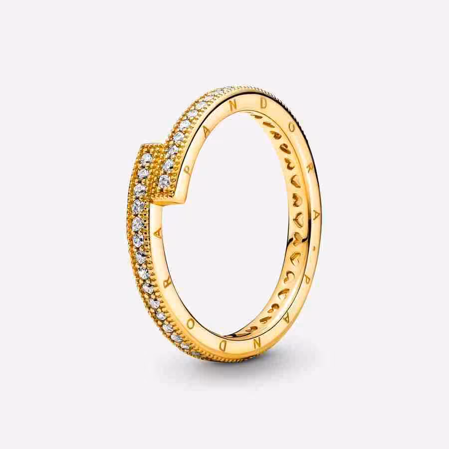Anello Spirale Luminosa-Placcato oro Anello Spirale Luminosa Placcato oro
