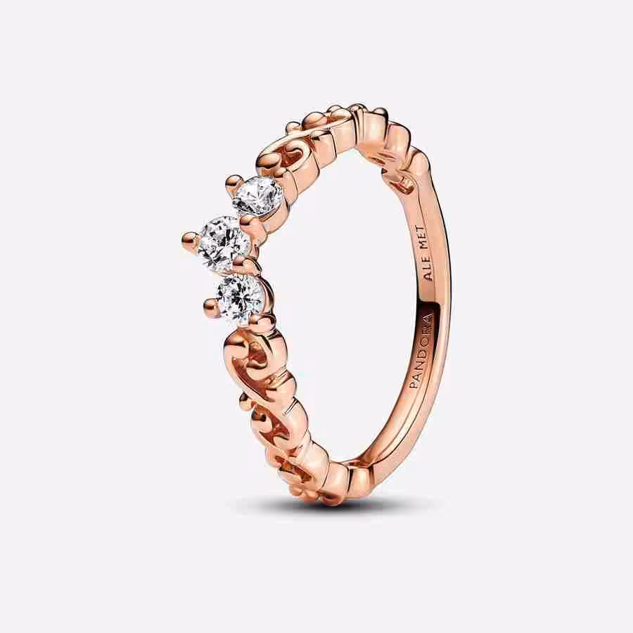 Anello Tiara Orientale-Placcato oro rosa Anello Tiara Orientale Placcato oro rosa