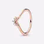 Anello Tiara del Desiderio-Placcato oro rosa Anello Tiara del Desiderio-Placcato oro rosa