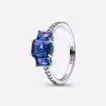 Anello Trilogy Pietre Blu Anello Trilogy Pietre Blu