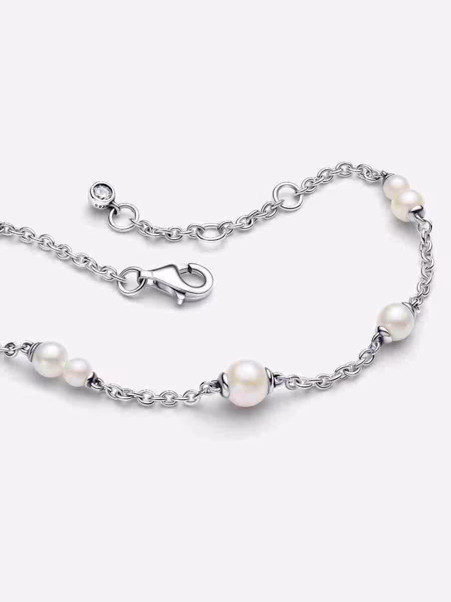 Bracciale Catena Con Perle d’Acqua Dolce Coltivate_1