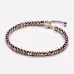 Bracciale Tennis con Pietre Nere Bracciale Tennis con Pietre Nere