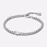 Bracciale con Perla d’Acqua Dolce Coltivata e Sfere Bracciale con Perla d’Acqua Dolce Coltivata e Sfere