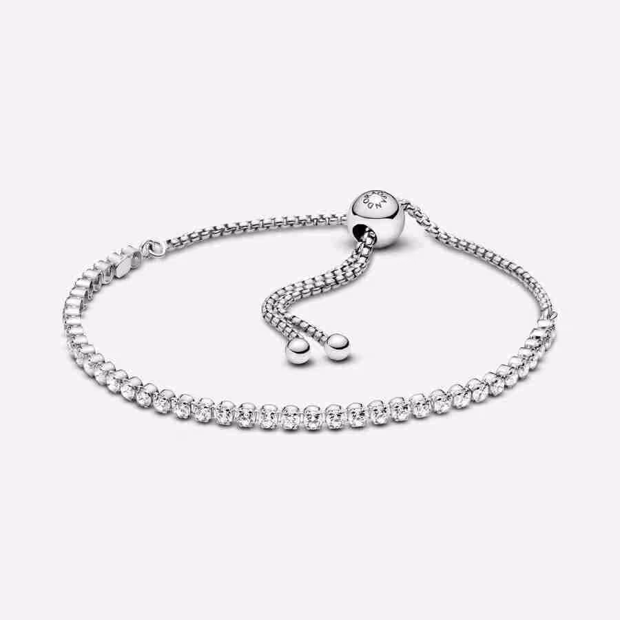 Bracciale tennis con chiusura regolabile Bracciale tennis con chiusura regolabile