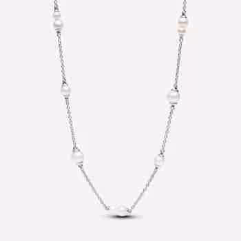 Collana Catena con Perle d’Acqua Dolce Coltivate