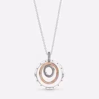 Collana Cerchi Infiniti
