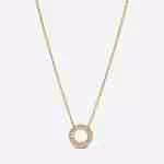 Collana Cerchio Piccolo-Placcato oro Collana Cerchio Piccolo-Placcato oro