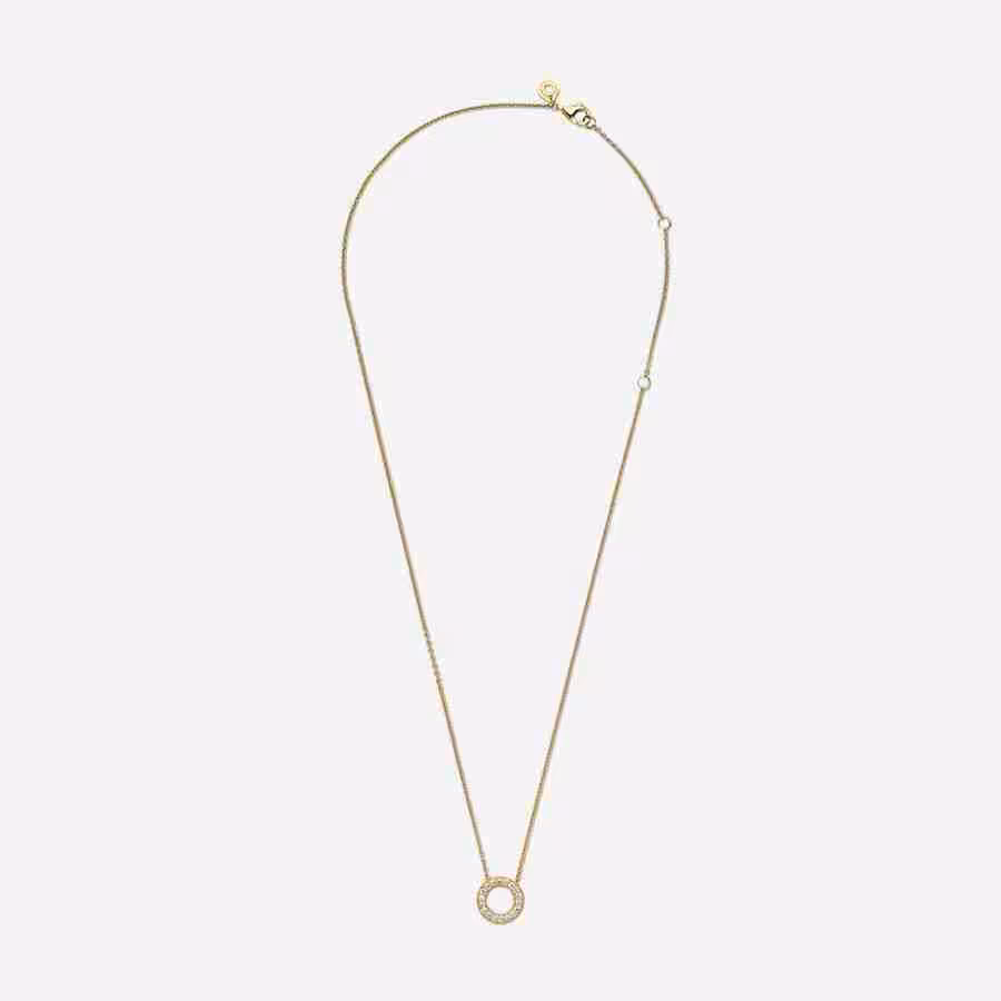 Collana Cerchio Piccolo-Placcato oro_2