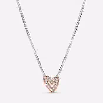 Collana Cuore Asimmetrico